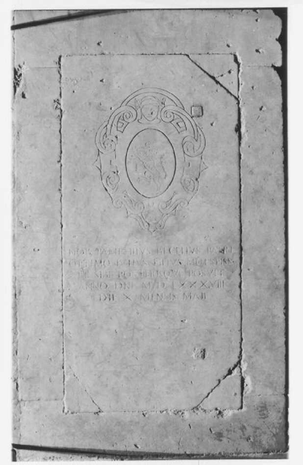 lapide - ambito veneto (sec. XVI)