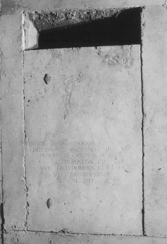 lapide - ambito veneto (sec. XVII)