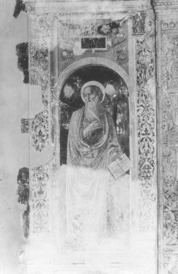 San Luca (dipinto, elemento d'insieme) di Michele Da Verona (sec. XVI)