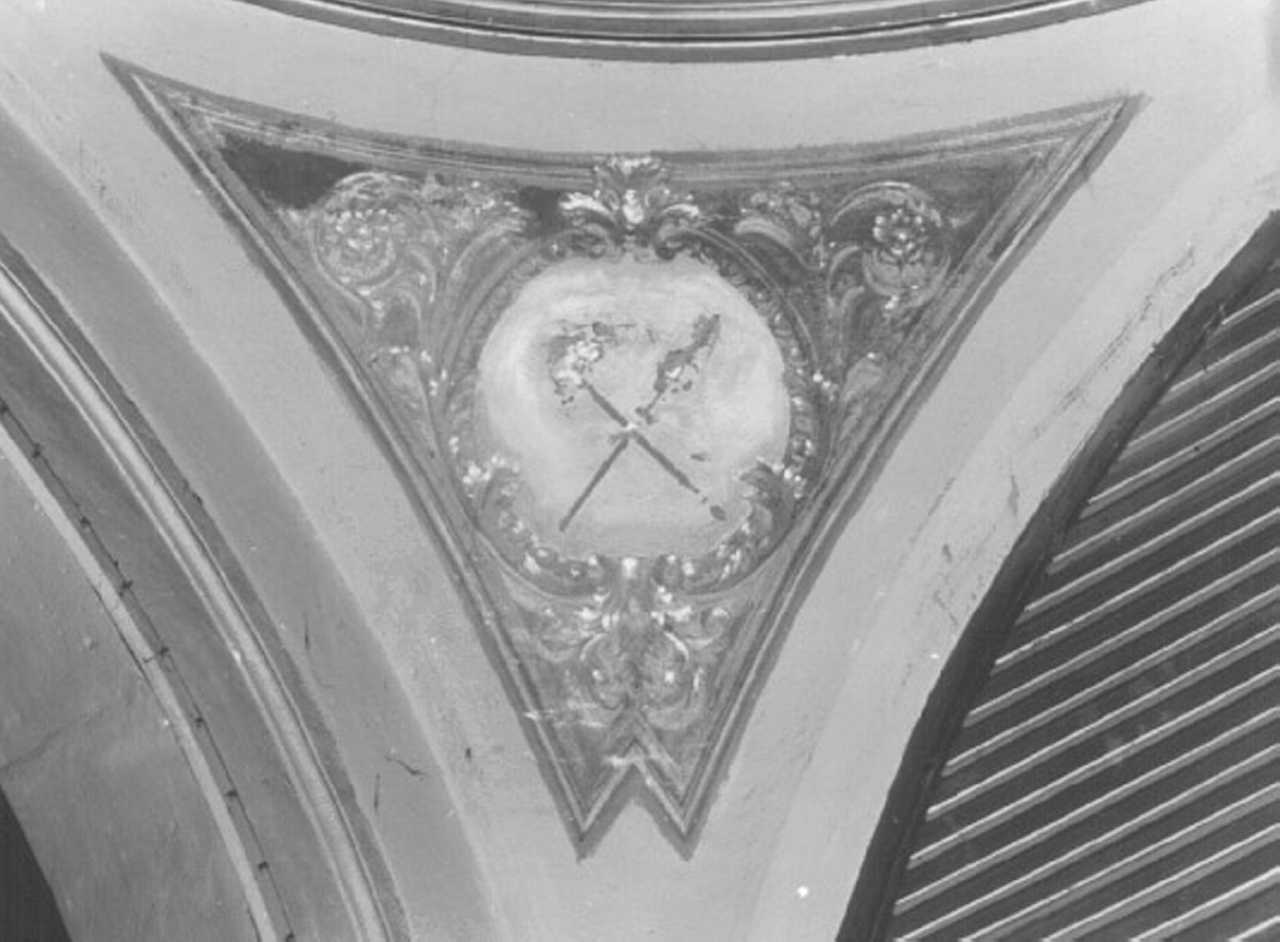 strumenti della passione (dipinto, elemento d'insieme) - ambito veneto (sec. XIX)