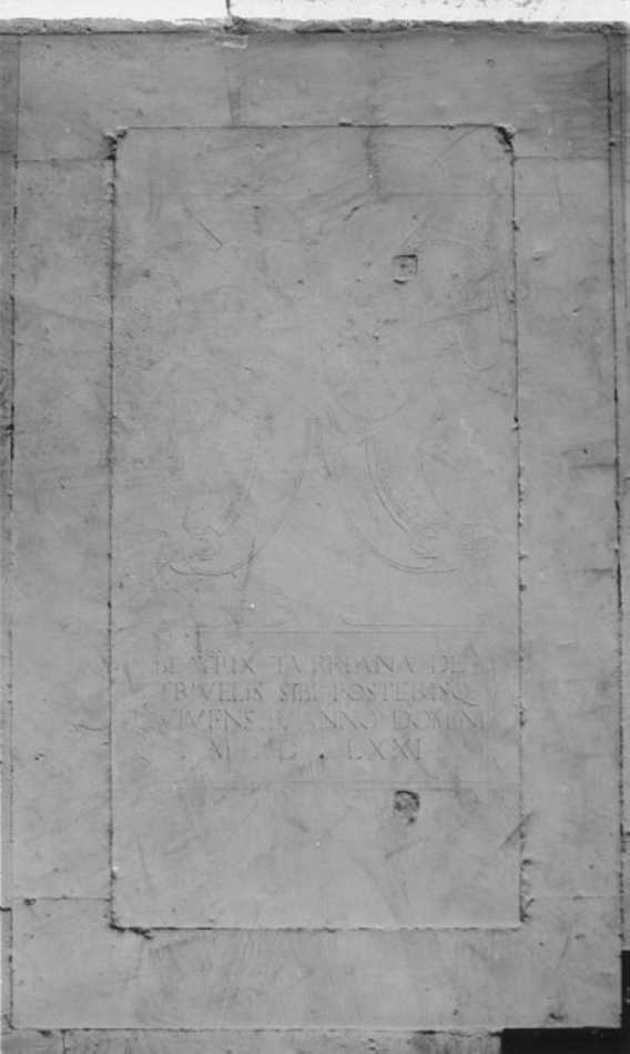 lapide - ambito veneto (sec. XVI)