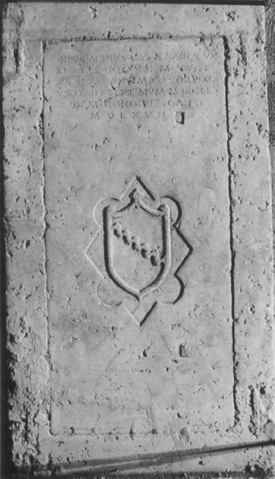 lapide - ambito veneto (sec. XVI)