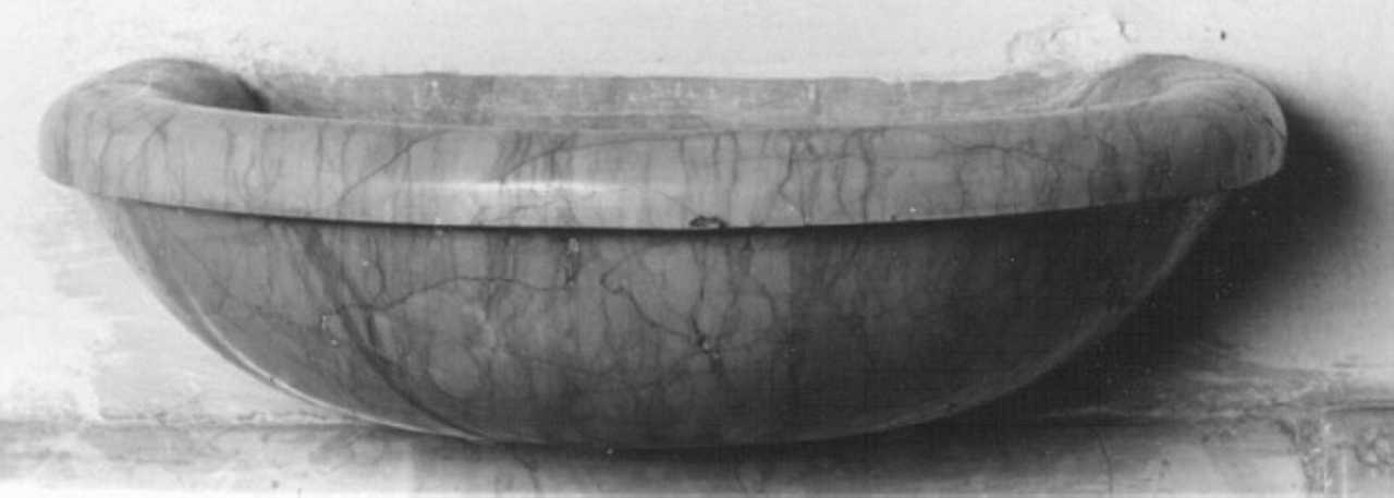 acquasantiera da parete - ambito veneto (sec. XVII)