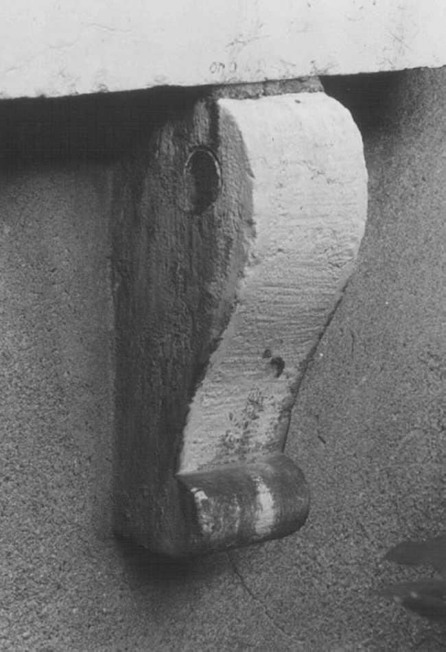 mensola - ambito veneto (sec. XVII)