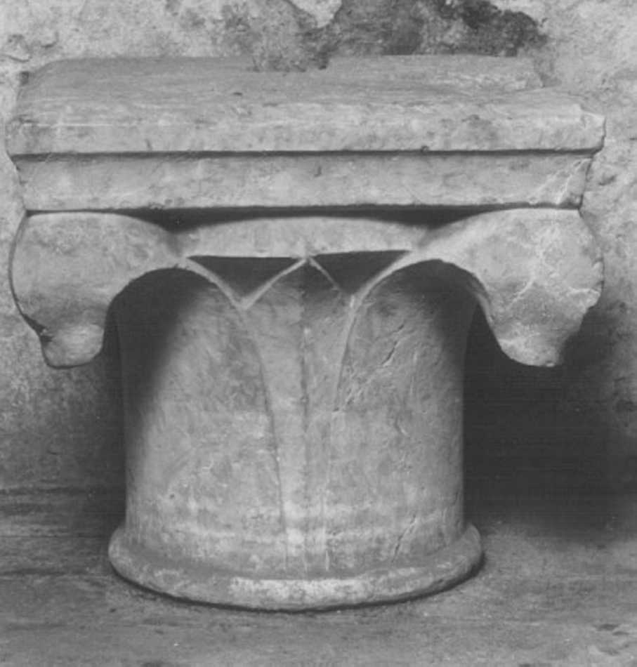 capitello - ambito veneto (seconda metà sec. XV)