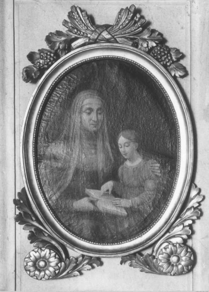 Maria Vergine bambina e Sant'Anna (dipinto) - ambito veronese (sec. XVIII)
