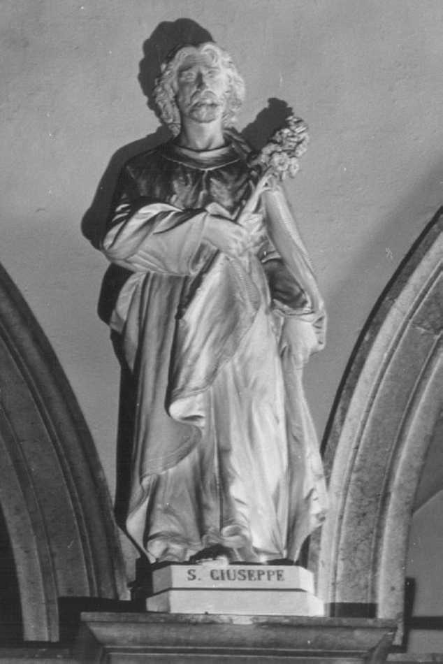 San Giuseppe (statua, elemento d'insieme) di Zannoni Ugo (sec. XX)