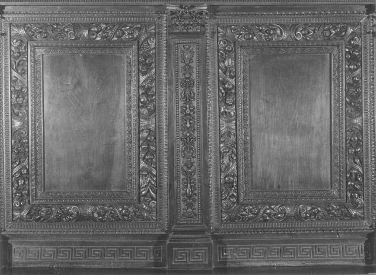 stalli del coro, elemento d'insieme - ambito veneto (sec. XVI)