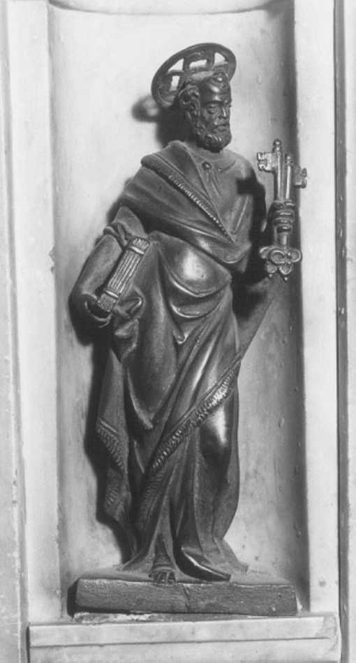 San Pietro (statua, elemento d'insieme) di Sanmicheli Michele (sec. XVII)