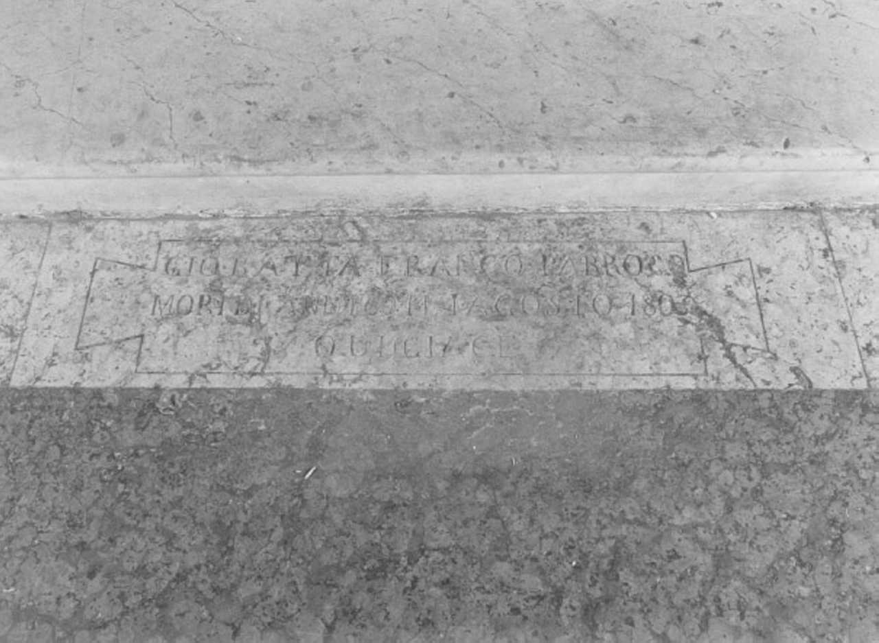 lapide - ambito veneto (sec. XIX)