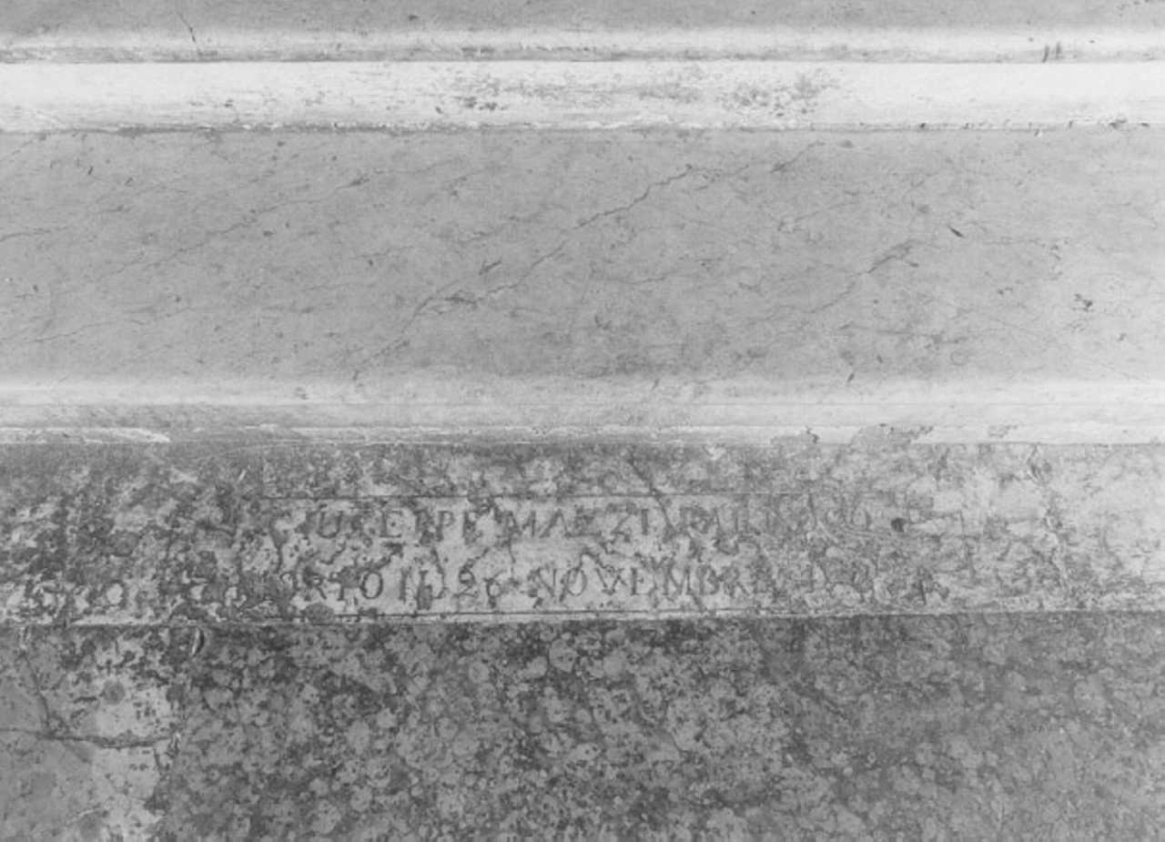 lapide - ambito veneto (sec. XVIII)