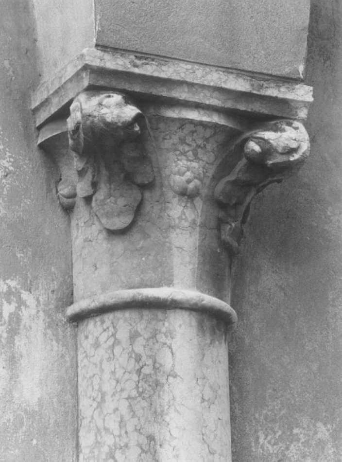 capitello - ambito veneto (seconda metà sec. XV)