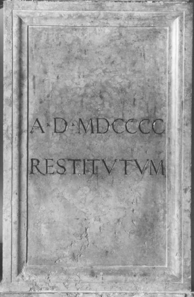 lapide - ambito veneto (sec. XX)