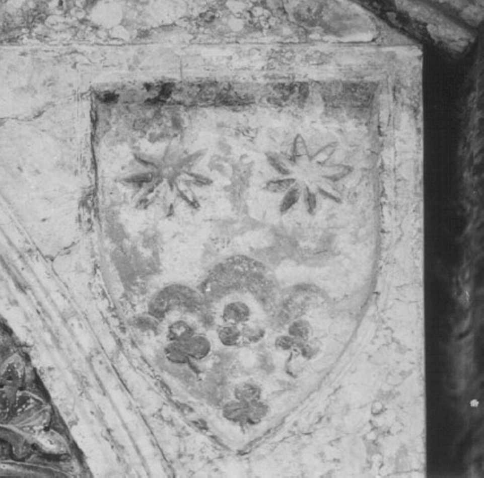 stemma (rilievo) di Enrico Di Rigino (attribuito) (secc. XIII/ XIV)