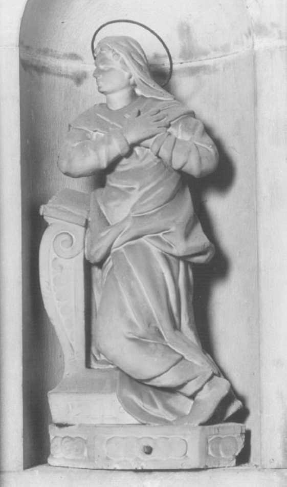 Madonna annunciata (statua) - ambito veneto (sec. XVIII)