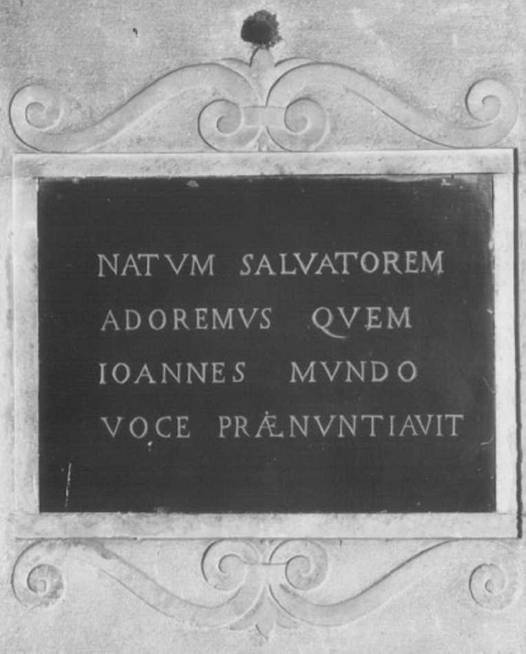 lapide - ambito veneto (sec. XVI)