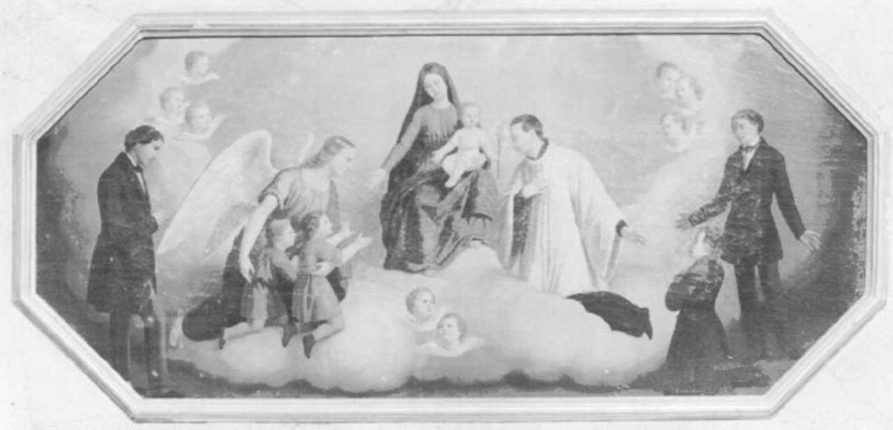Madonna con Bambino e Santi (dipinto) - ambito veneto (seconda metà sec. XIX)