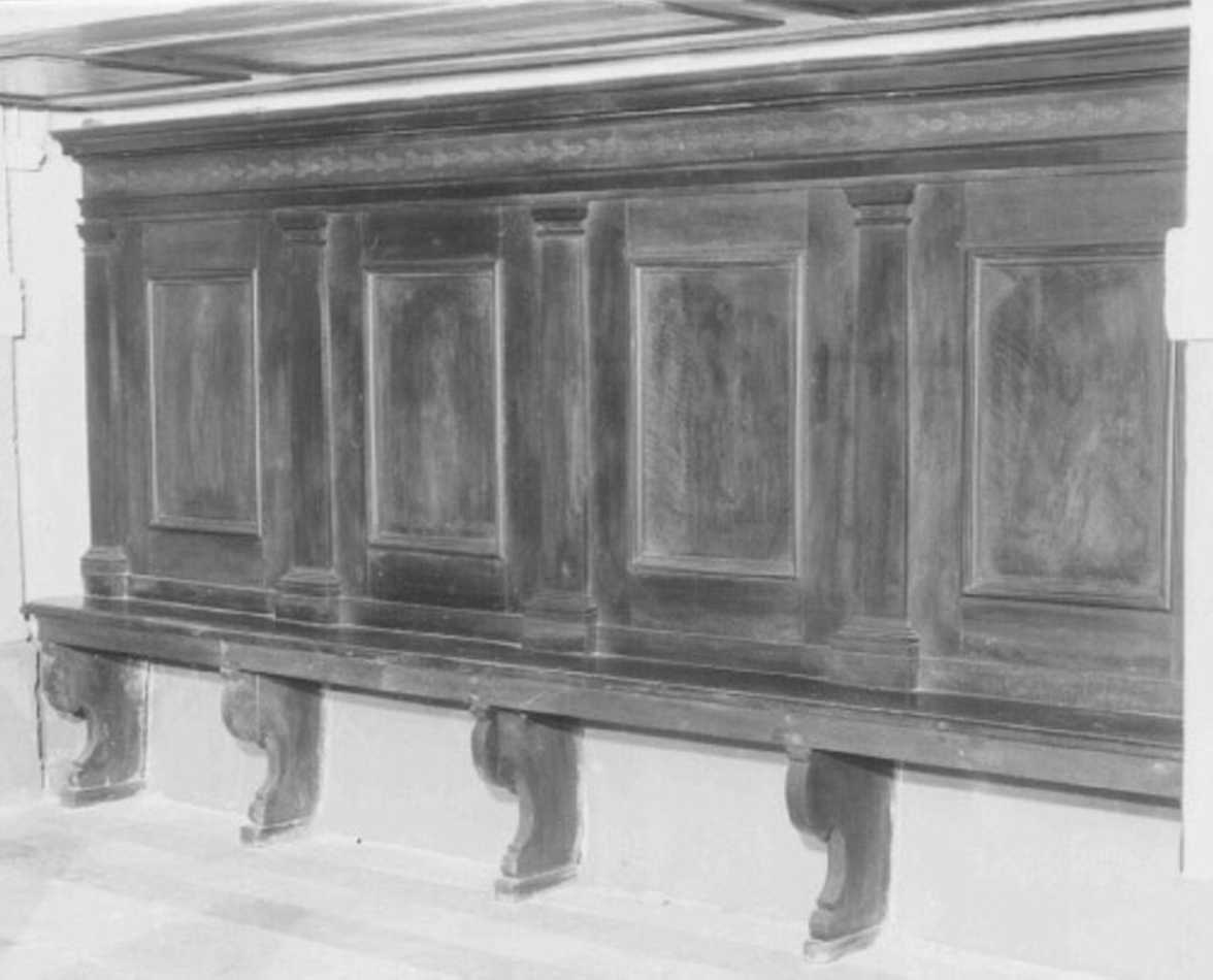 panca, serie - ambito veneto (seconda metà sec. XVIII)