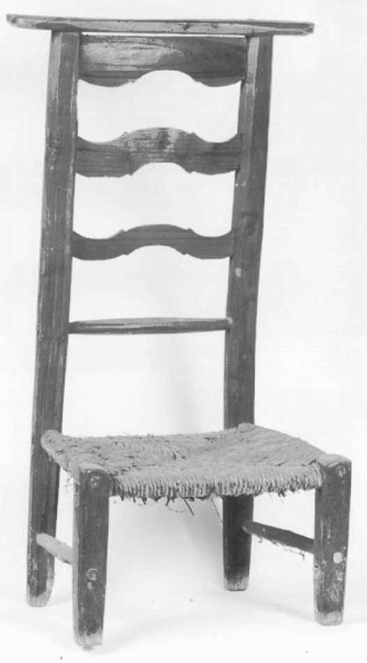 inginocchiatoio - ambito veneto (sec. XVIII)