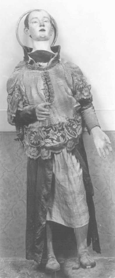 San Luigi Gonzaga (statua) - ambito veneto (sec. XIX)