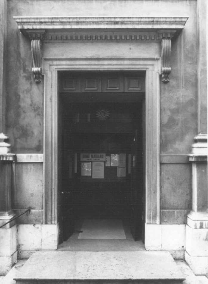 portale di Cristofali Adriano (metà sec. XVIII)