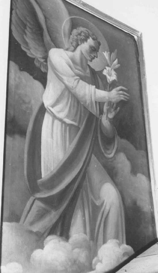 angelo annunciante (dipinto) di Carpioni Giulio (attribuito) (sec. XVII)