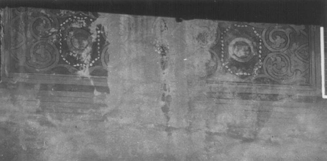 motivi decorativi (dipinto) - ambito veneto (secc. XIX/ XX)