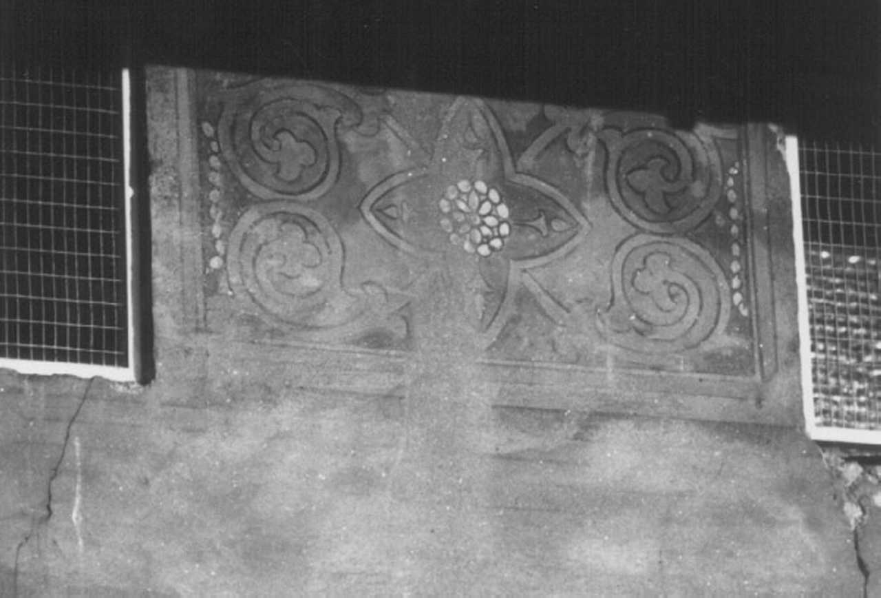 motivi decorativi (dipinto) - ambito veneto (secc. XIX/ XX)