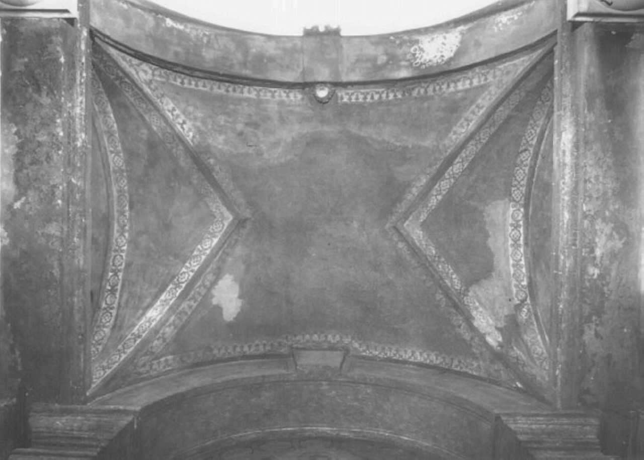 motivi decorativi (dipinto) - ambito veneto (secc. XIX/ XX)