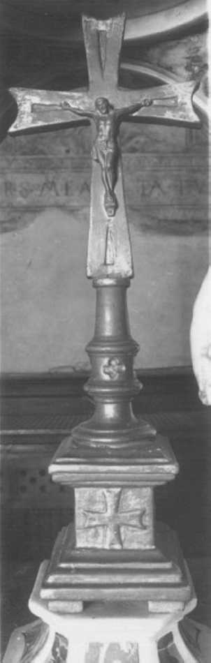 croce d'altare - ambito veneto (seconda metà sec. XIX)