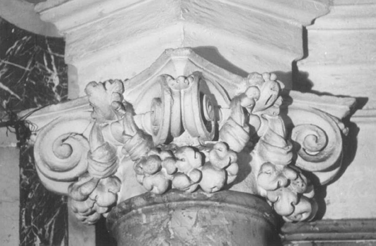 capitello - ambito veneto (secc. XVII/ XVIII)