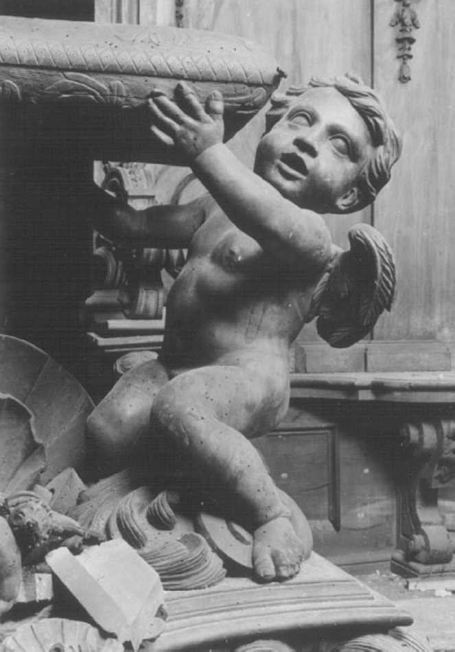 angioletto (statuetta) di Kraft Andrea, Pentendorf Giuseppe, Siut Randolfo (sec. XVIII)