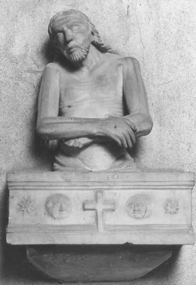 Cristo in pietà (scultura) - ambito campionese (sec. XIV)