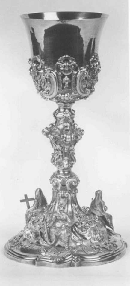 calice - ambito veneto (sec. XVIII)