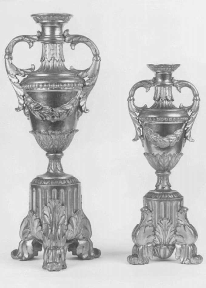 candeliere, serie - ambito veneto (prima metà sec. XIX)