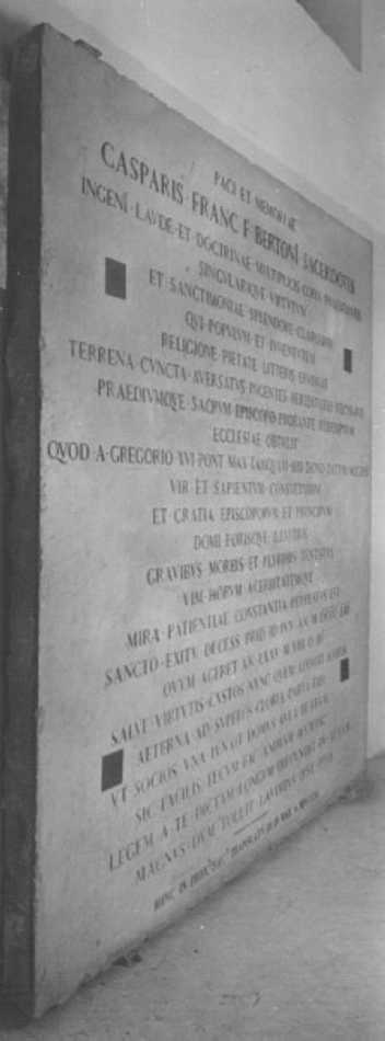 lapide - ambito veneto (sec. XIX)