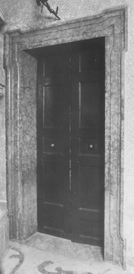 mostra di porta, serie - ambito veneto (sec. XVIII)