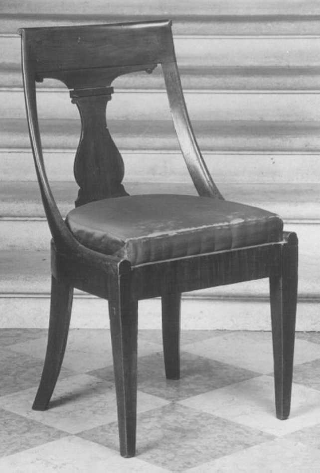 sedia, serie - ambito veneto (prima metà sec. XIX)