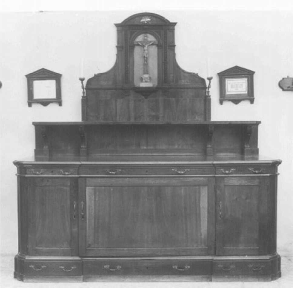 mobile da sacrestia - ambito veneto (sec. XIX)