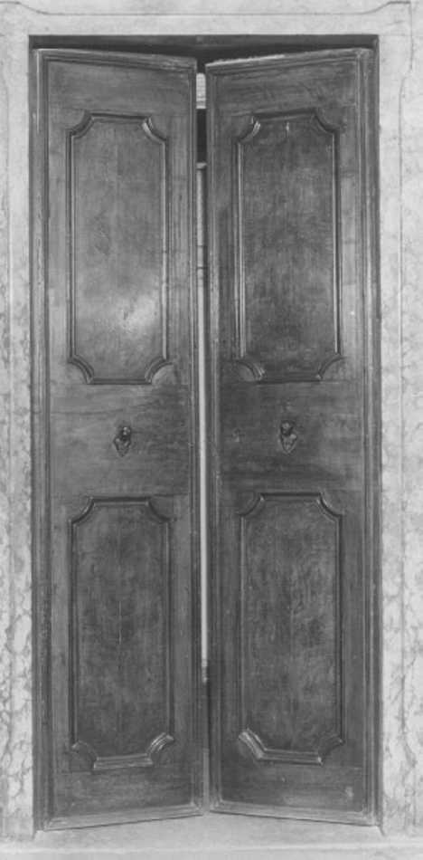 porta - a due battenti, serie - ambito veneto (sec. XVIII)