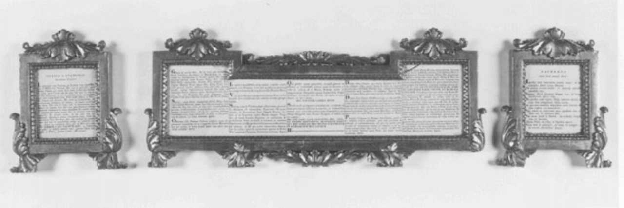 cartagloria, serie - ambito veneto (prima metà sec. XIX)