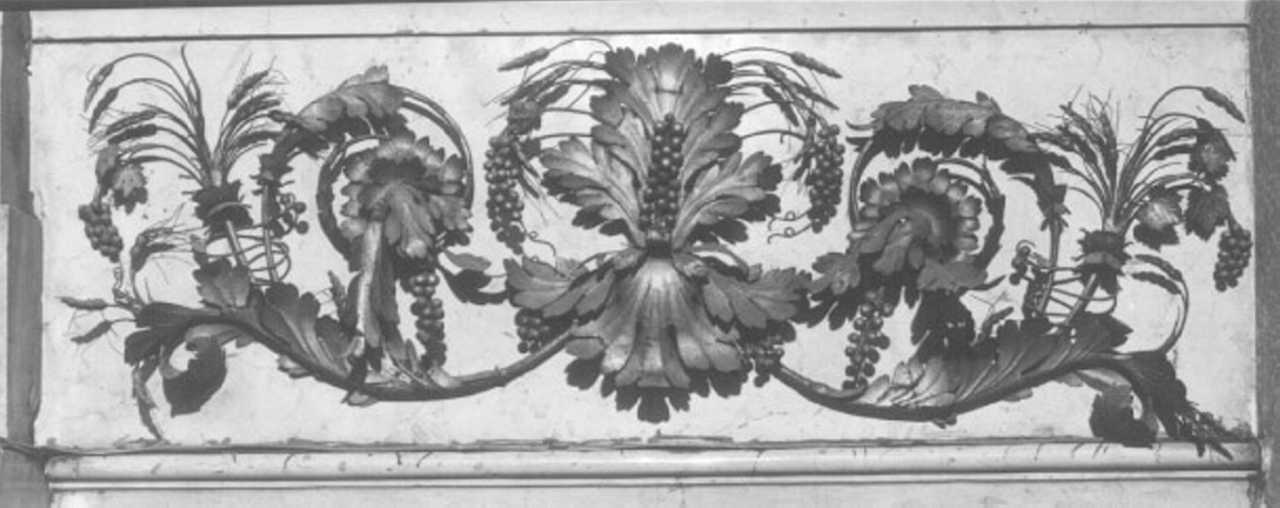 motivi decorativi a girali vegetali (decorazione plastico-architettonica, serie) - ambito italiano (secc. XIX/ XX)