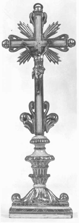 croce d'altare - ambito veneto (prima metà sec. XIX)