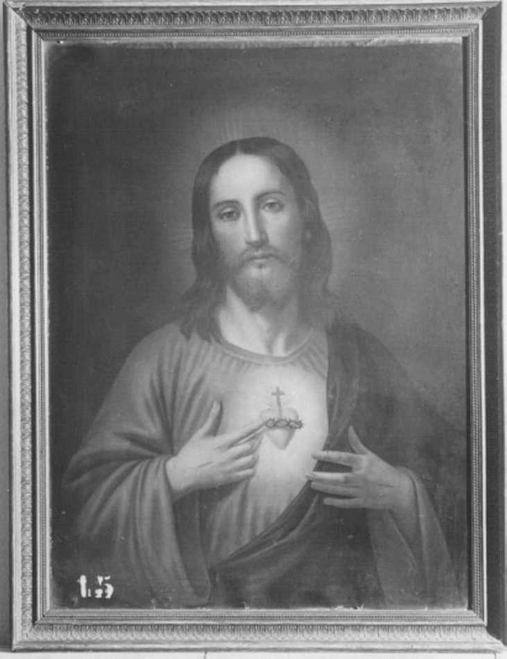 Sacro Cuore di Gesù (dipinto) - ambito veneto (sec. XIX)