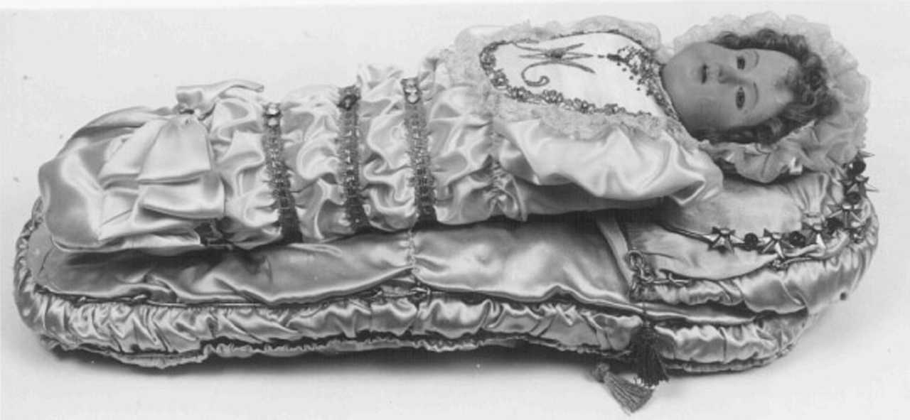 Maria Vergine bambina (statuetta devozionale) - ambito veneto (sec. XIX)