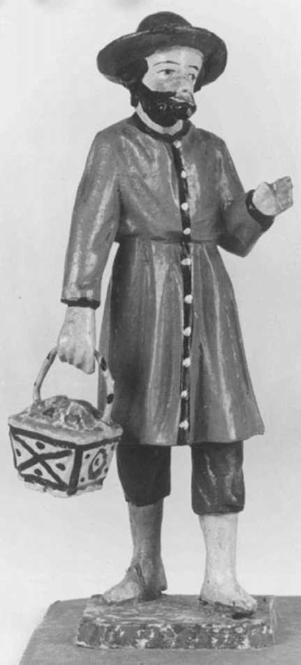 statuetta di presepio - ambito veneto (ultimo quarto sec. XVIII)