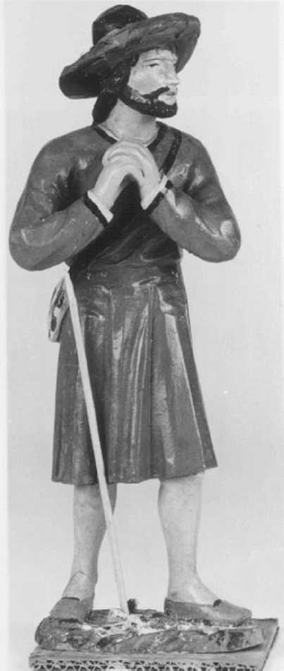 statuetta di presepio - ambito veneto (ultimo quarto sec. XVIII)