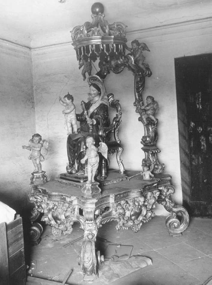 baldacchino processionale, insieme - ambito veneto (sec. XVIII)