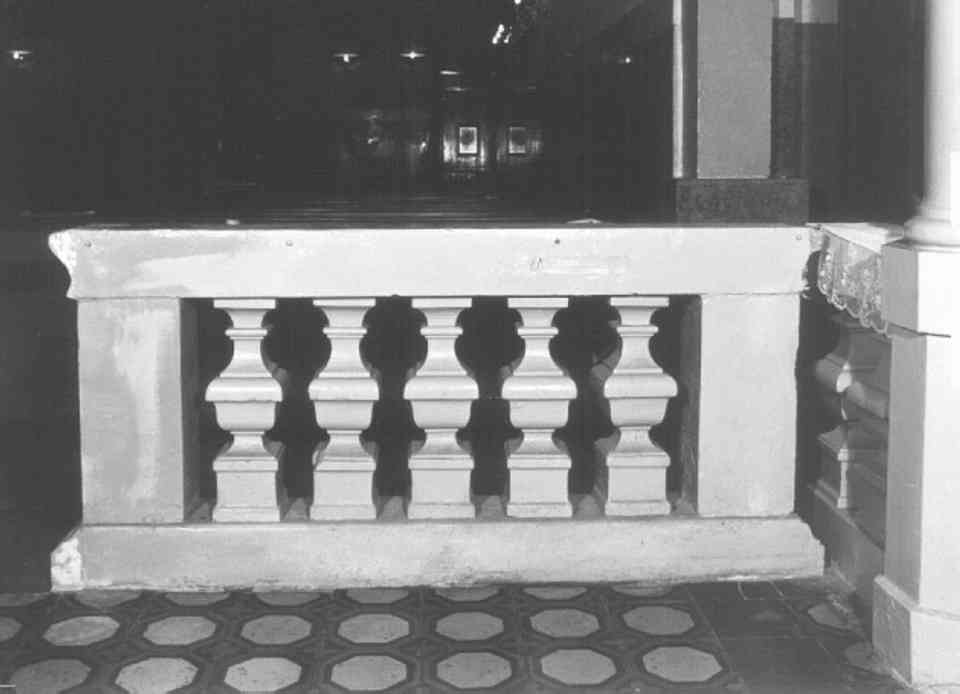 balaustrata - bottega veneta (sec. XIX)