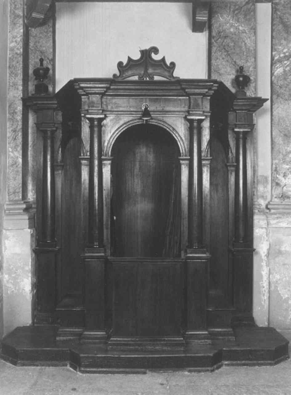 confessionale - ambito veronese (prima metà sec. XIX)